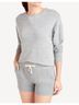 Splendid Solid Gray Dream Slub Short in Heather Grey Size XL - photo 2