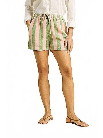 Trovata Charlie Pull-On Short in Green (view 2)