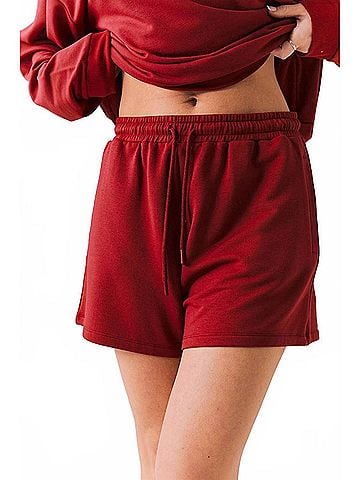 Chaser Hanover Shorts in Carmine Red (view 2)