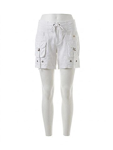 XCVI Felix Short in White (view 1)