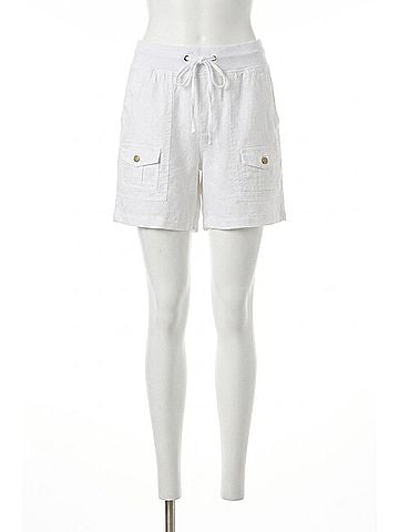 XCVI Milton Short in White (view 1)