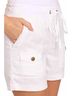 XCVI Solid White Milton Short in White Size XL - photo 5
