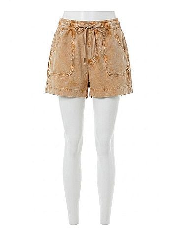 Young Fabulous & Broke Milo Shorts in Butterscotch (view 1)