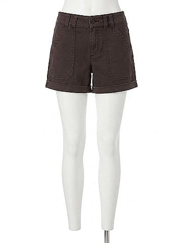 Sanctuary Wander On Shorts With Double Belt Loops in Obsidian (view 1)