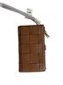 Michael Kors 100% Leather Brown Leather Wristlet One size - photo 1
