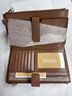 Michael Kors 100% Leather Brown Leather Wristlet One size - photo 3