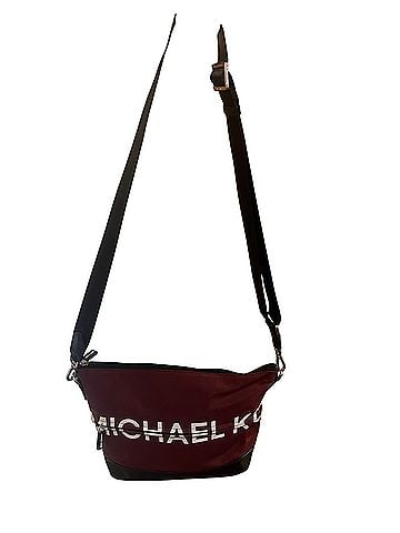Michael Kors Leather Messenger (view 1)