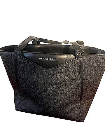 Michael Kors Leather Tote (view 1)