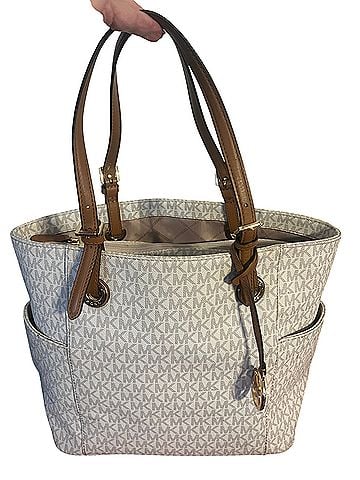 Michael Kors Leather Tote (view 1)