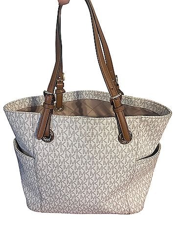 Michael Kors Leather Tote (view 2)