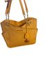 Michael Kors Print Yellow Leather Tote One size - photo 1