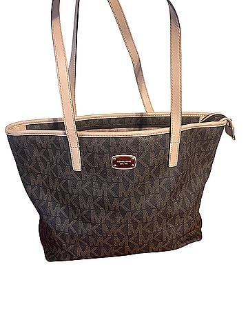 Michael Kors Leather Tote (view 1)