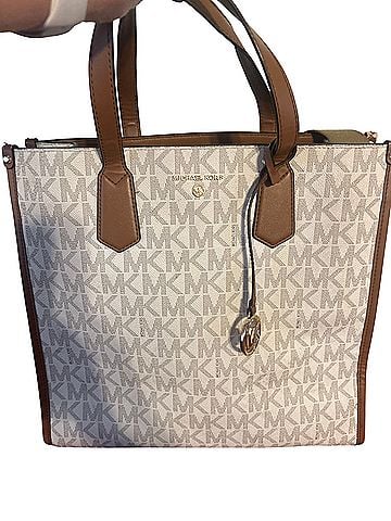 Michael Kors Leather Tote (view 1)