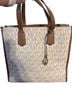 Michael Kors Print Multi Color Leather Tote One size - photo 1