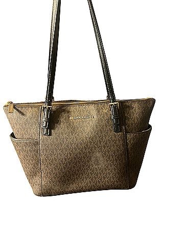 Michael Kors Leather Tote (view 1)