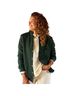 Frank & Eileen 100% Cotton Solid Green Sweatshirt Size XS - photo 2