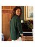 Frank & Eileen 100% Cotton Solid Green Sweatshirt Size XS - photo 3
