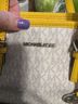 Michael Kors White Yellow Leather Tote One size - photo 5