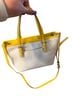 Michael Kors White Yellow Leather Tote One size - photo 2