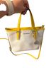 Michael Kors White Yellow Leather Tote One size - photo 1