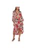 Raga Floral Multi Color Cocktail Dress Size L - photo 3