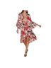 Raga Floral Multi Color Cocktail Dress Size L - photo 1