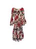 Raga Floral Multi Color Cocktail Dress Size L - photo 2