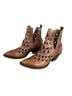 Ariat 100% Leather Brown Ankle Boots Size 7 1/2 - photo 1
