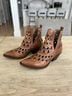 Ariat 100% Leather Brown Ankle Boots Size 7 1/2 - photo 8