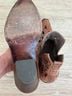Ariat 100% Leather Brown Ankle Boots Size 7 1/2 - photo 9