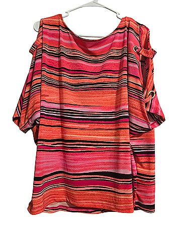 Bold Elements Short Sleeve Blouse (view 1)