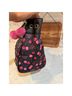 Juicy Couture 100% Polyester Floral Black Pink Tote One size - photo 3
