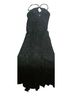 Scala Floral Black Cocktail Dress Size L - photo 1
