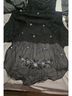 Scala Floral Black Cocktail Dress Size L - photo 9