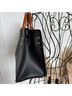 Laura Ashley 100% Polyvinyl Chloride Black Tote One size - photo 5