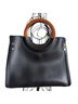 Laura Ashley 100% Polyvinyl Chloride Black Tote One size - photo 2