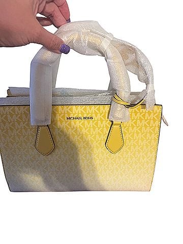 Michael Kors Leather Tote (view 1)