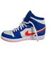 Jordan White Blue Orange Sneakers Size 11 - photo 2