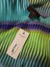 Bold Elements Print Multi Color Short Sleeve Blouse Size XL - photo 3