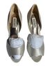 Badgley Mischka Silver Heels Size 7 - photo 1