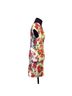Obsession Floral Multi Color Cocktail Dress Size L - photo 2