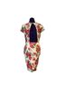 Obsession Floral Multi Color Cocktail Dress Size L - photo 3