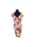 Obsession Floral Multi Color Cocktail Dress Size L - photo 1