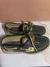 Sperry Top Sider Black Gold Boots Size 7 - photo 4