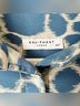 Equipment 100% Silk Leopard Print Teal Black White Yellow Long Sleeve Silk Top Size S - photo 3