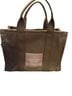 Marc Jacobs 100% Canvas Solid Tan Green Tote One size - photo 2