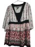 Studio 1940 100% Polyester Graphic Multi Color 3/4 Sleeve Blouse Size 2X - photo 1