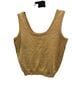 St. John Gold Sleeveless Top Size S - photo 1