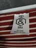Agnes & Dora Stripes White Orange Casual Shirts Size 3X - photo 3