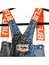 Fubu Graphic Blue Orange Jumpsuit Size M - photo 4